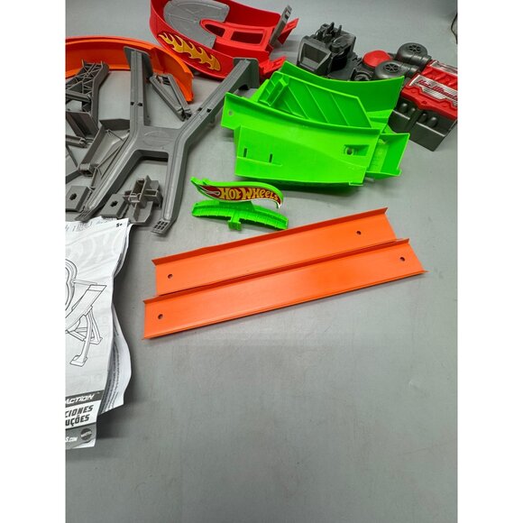 Hot Wheels Power Shift Raceway Track Set Builder Loop Kit Instructions READ - Picture 6 of 9